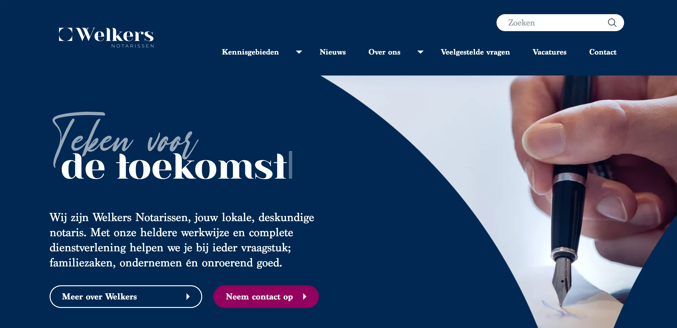 Website Welkers Notarissen Website Welkers Notarissen