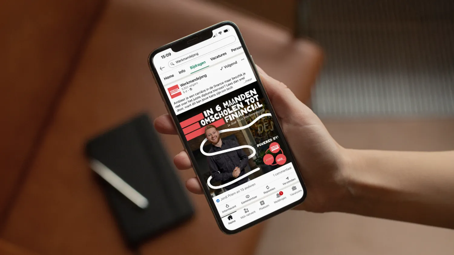 Werkmandejong mobiel